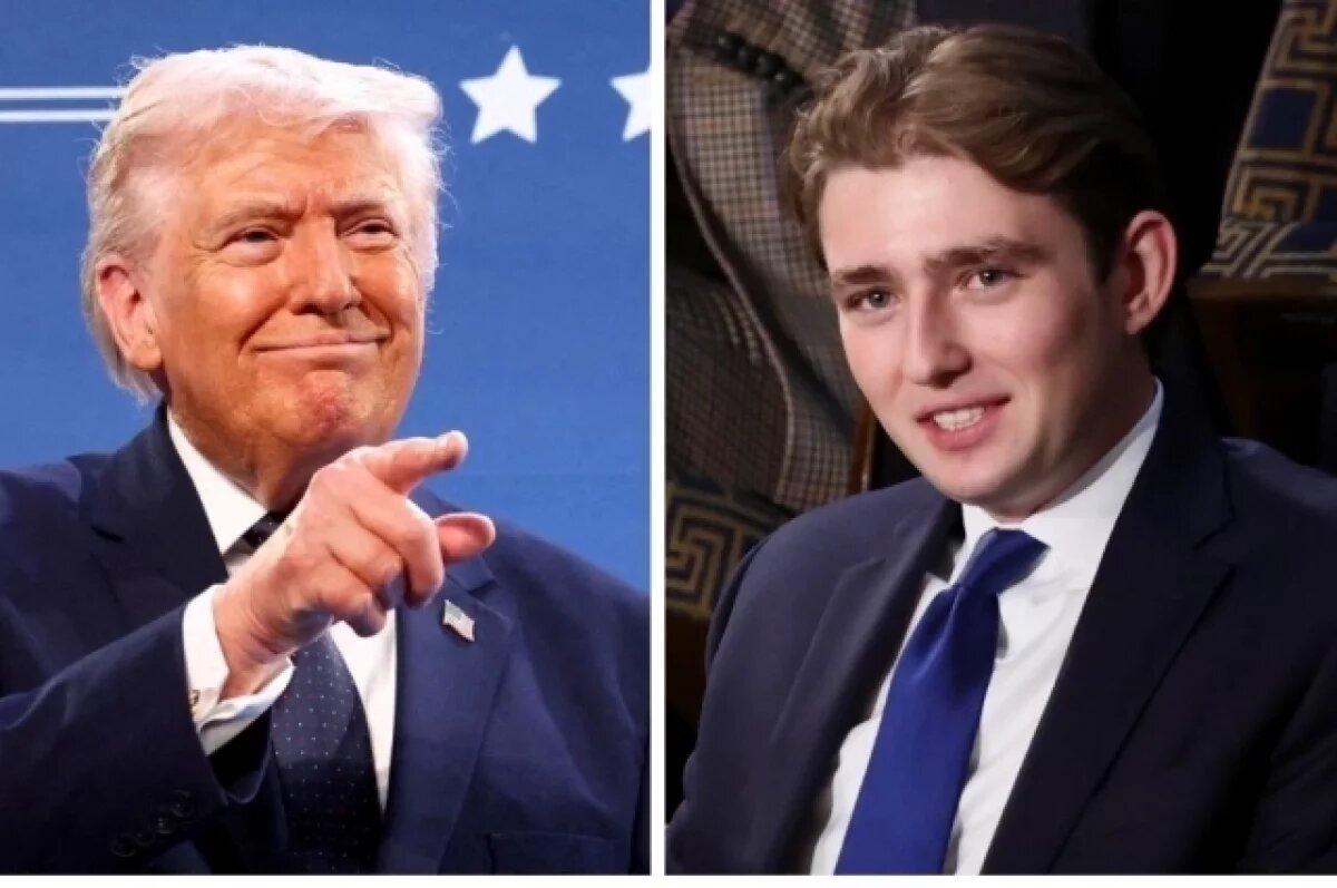    В США призывают отправить воевать в Иран младшего сына президента США Бэррона Трампа.