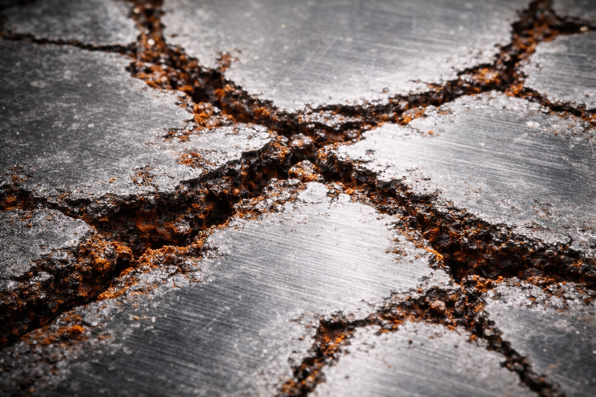 Визуализация: межкристаллитная коррозия