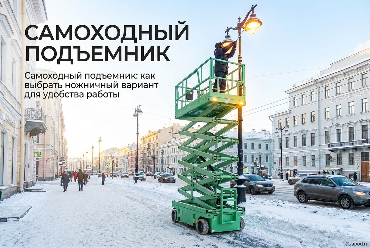    Выбор самоходного подъемника для удобной работы admin