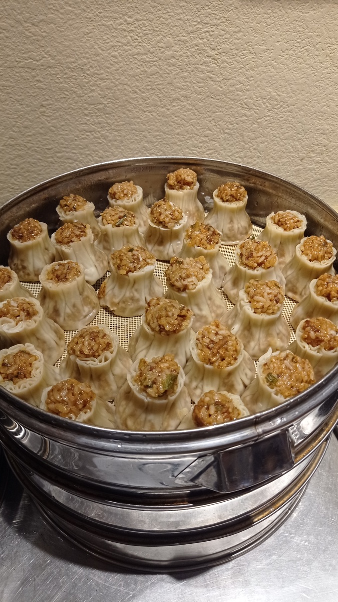 Баоцзы с  начинкой из сладкого риса