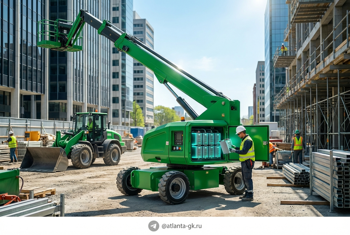    LFP батареи: особенности и применение в подъёмниках Atlanta-gk