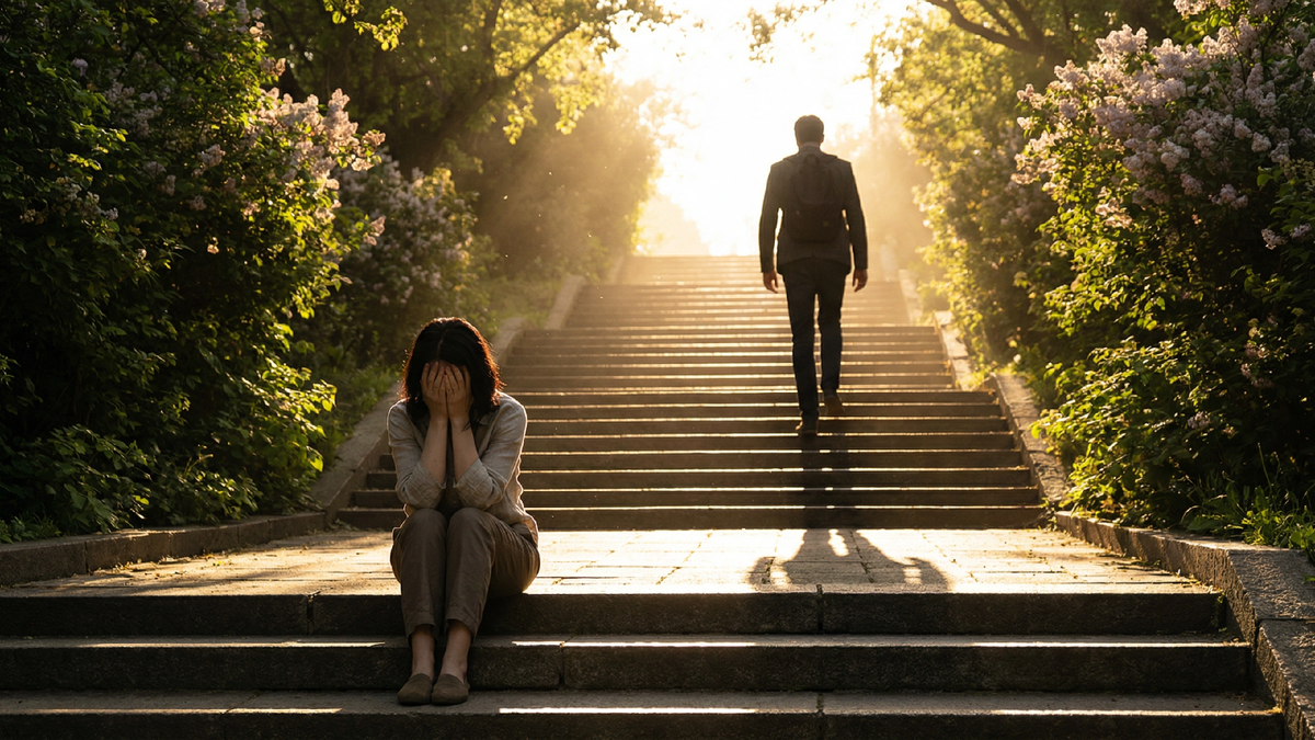 Муж сказал «я тебя не люблю» и ушёл. Что происходит внутри — и почему это не проходит само