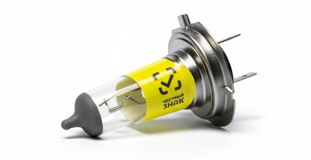 1 марта 2026 года началася процесс маркировки автомобильных ламп "Честным знаком"