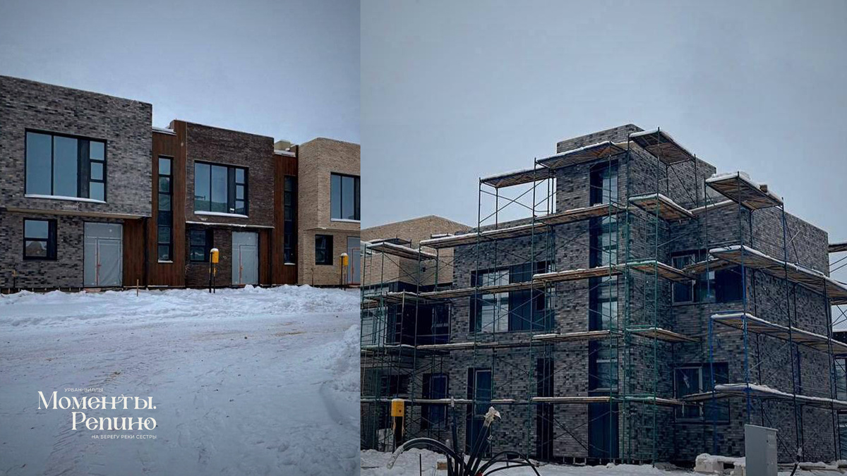 Ход строительства "Моменты.Репино". Февраль 2026