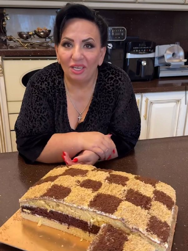 Шахматный тортик