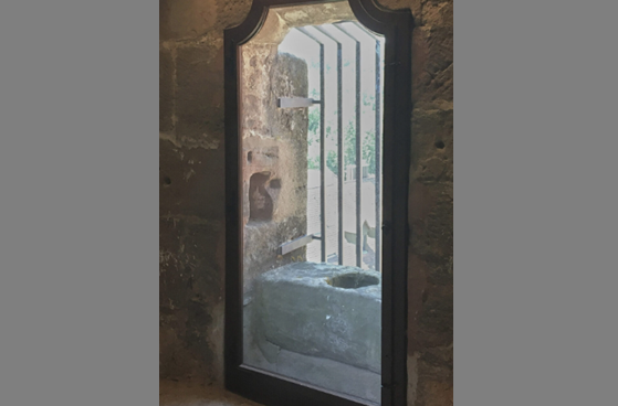 Туалетный эркер в замке Кадольцбург близ Фюрта