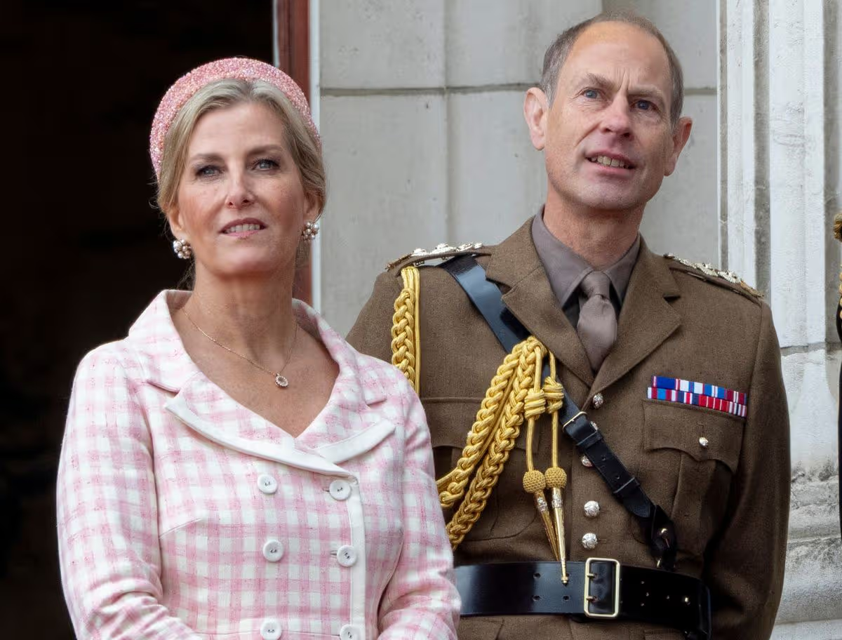 Принц Эдвард, герцог Эдинбургский и его жена - герцогиня Эдинбургская Софи
