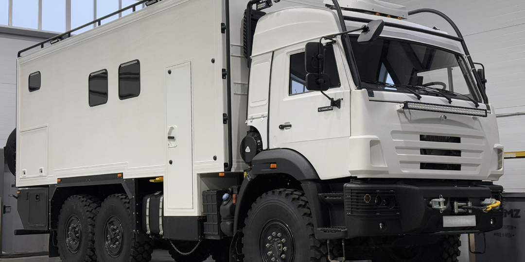Самый продуманный автодом на базе КАМАЗ 43118 построили в Нижнем Новгороде