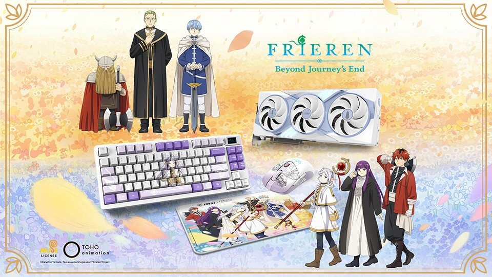    MSI показала лимитированную серию Frieren: RTX 5070 Ti и периферия