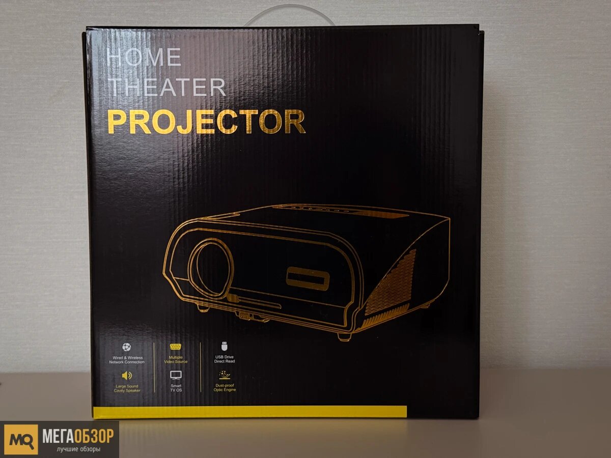    Обзор и тесты CAIVVEI 444. Выбираем проектор для дома MegaObzor.com