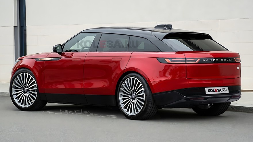    Рендер нового Range Rover Velar