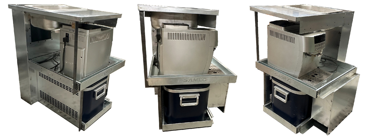 Внутренняя кухня в салон VW Transporter