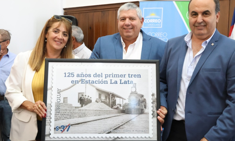 Выпуск памятной марки к 125-летию прибытия первого поезда на станцию «Ла Лата»