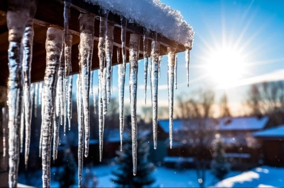    Бусаргин обратил внимание на очистку крыш от снега и наледи