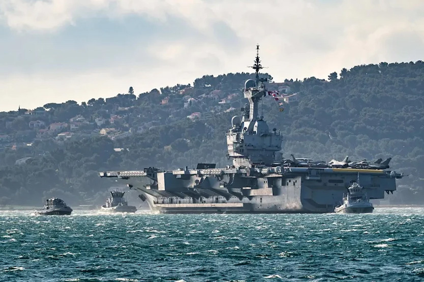 Авианосец «Шарль де Голль»
 Фото: French Navy