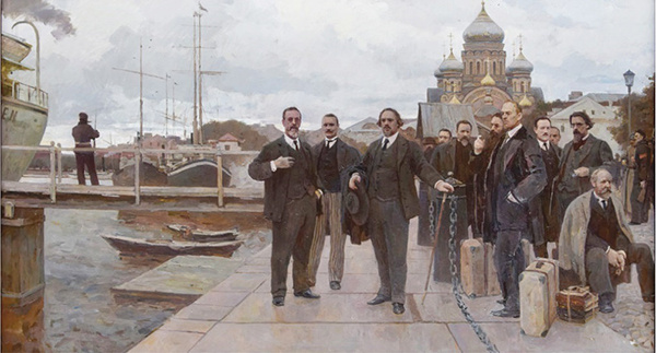 художник Д.Пантюхин. "Философский пароход" 