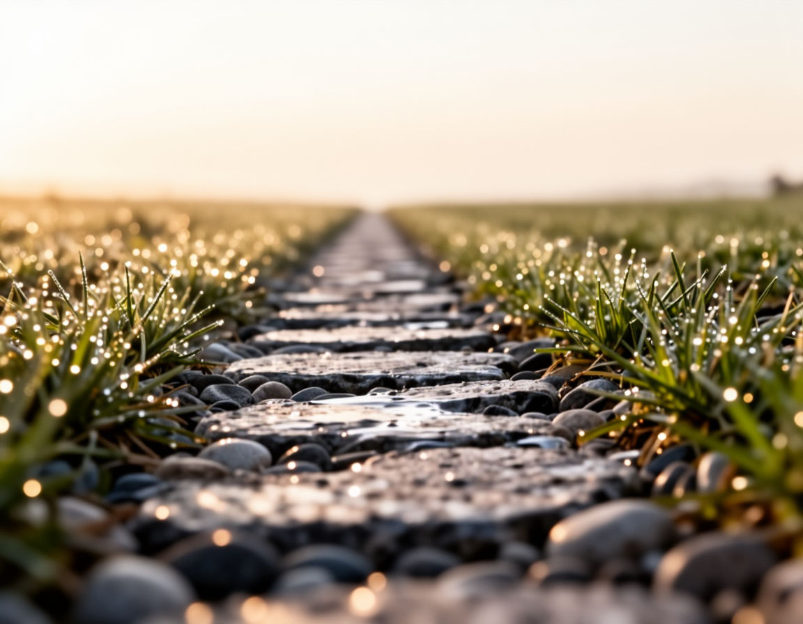 Путь - это и есть цель. Создано при помощи ИИ.