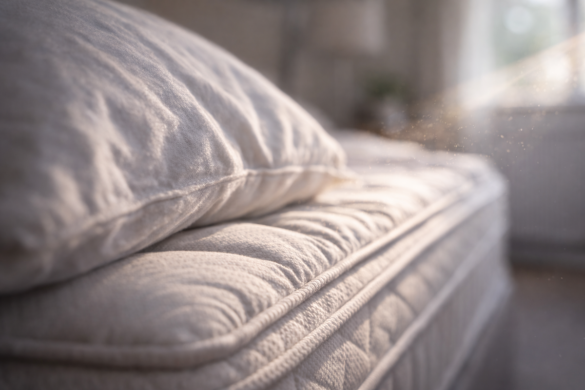 Матрас и подушка это тёплая влажная микрозона. Поэтому клещи могут быть даже в очень чистой квартире.