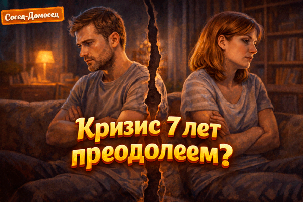 Кризис 7 лет в браке 😅 почему «ломается» даже крепкая семья, какие сигналы нельзя игнорировать и как пройти этот этап без развода
