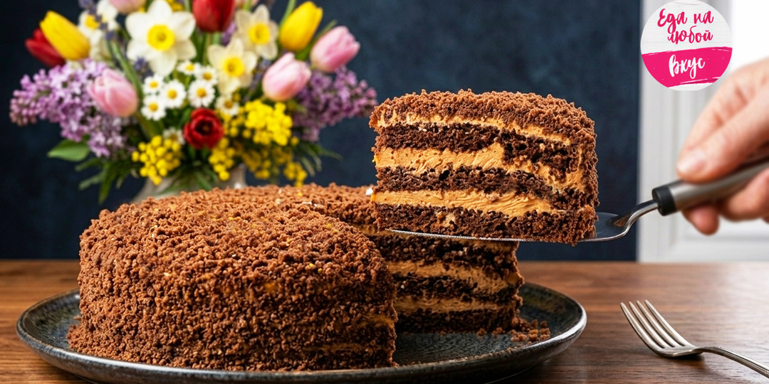 Бюджетный торт за копейки: Нежнейший шоколадный десерт, который получится у каждого.