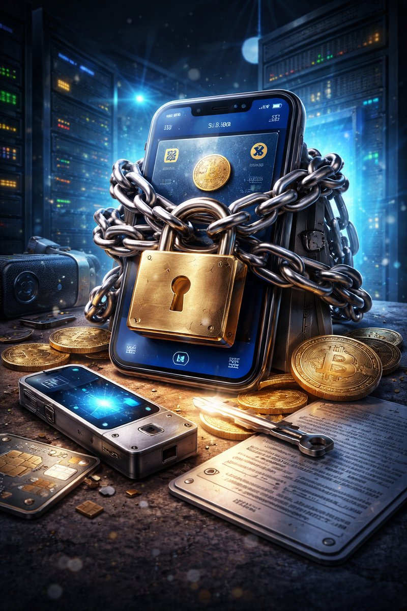 🔐 Как настроить криптокошелёк так, чтобы его было почти невозможно взломать