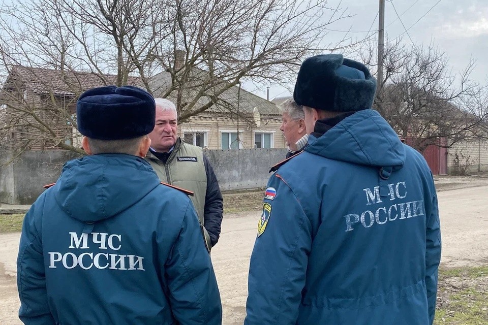    В Херсонской области идет мониторинг мест подтоплений Фото: ЕР