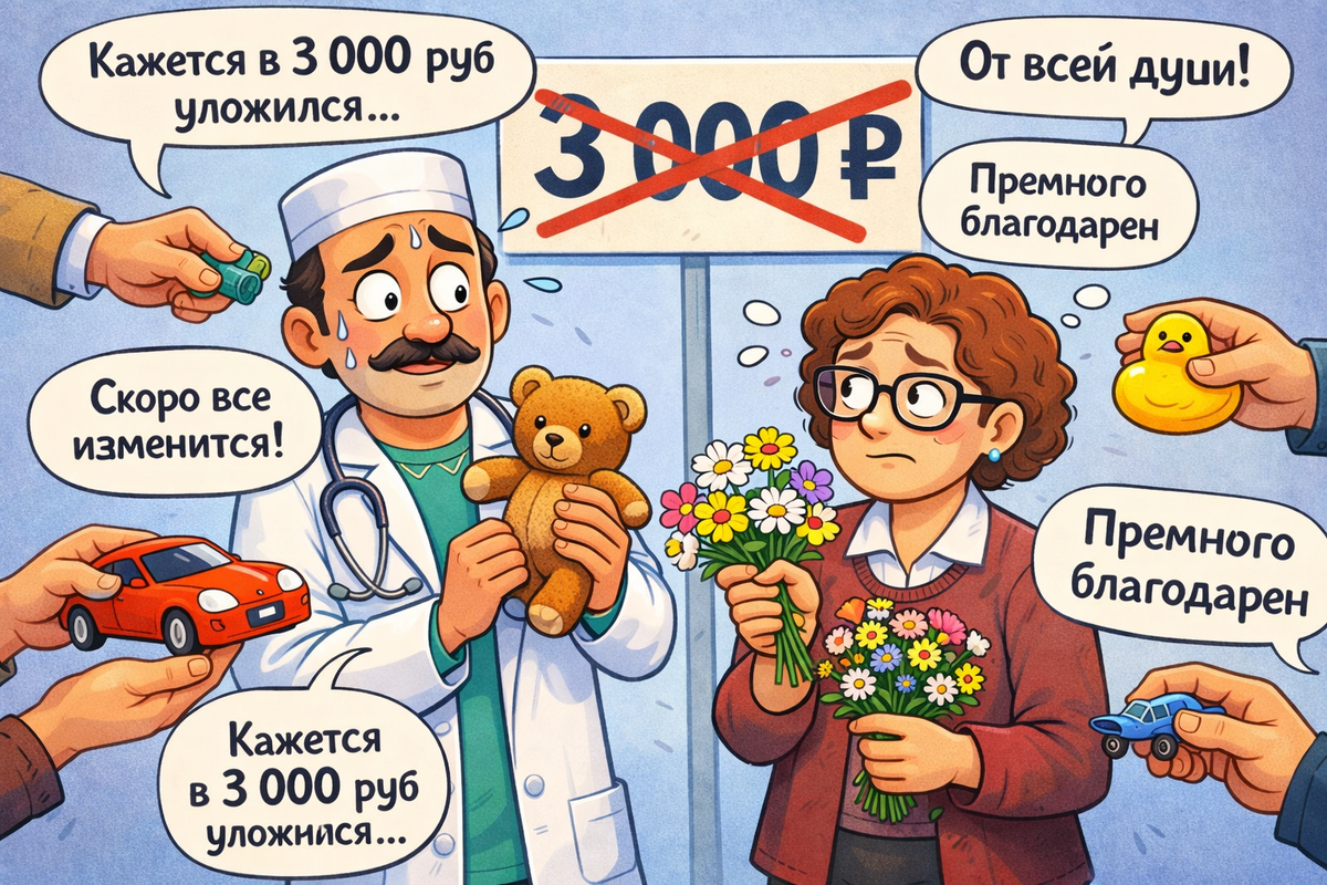 Лимит стоимости подарков хотят увеличить до 10 000 рублей