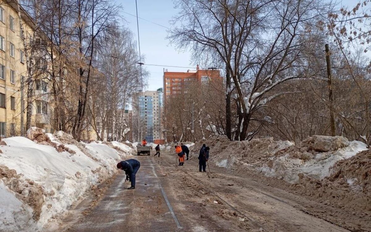    Движение трамваев в гор. Металлургов восстановили в Ижевске