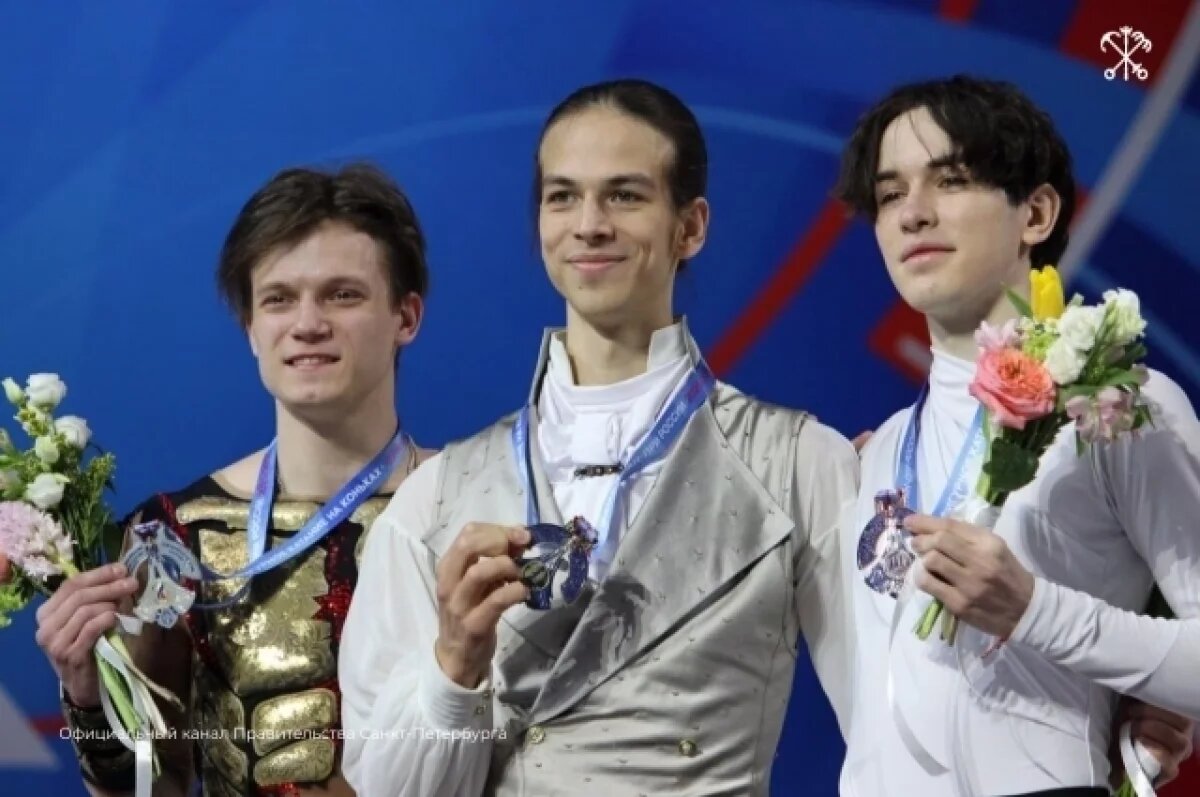    Петербургские фигуристы победили в финале Гран-при России