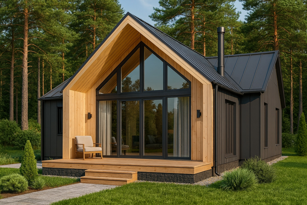 Фото: пример каркасного дома – Urman Build