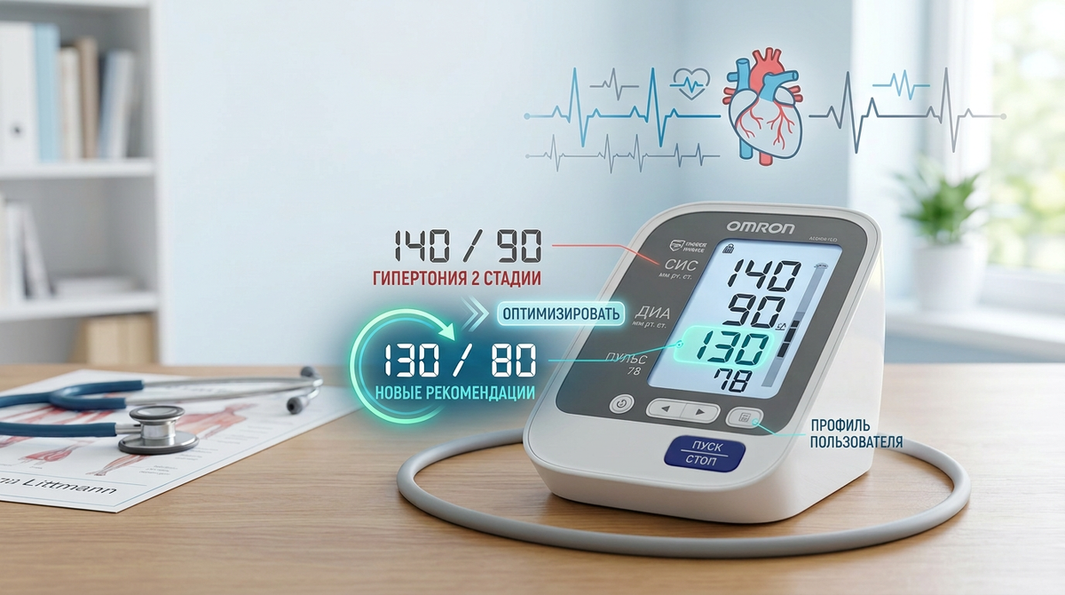 Раньше давление 140/90 считалось нормой. Почему сегодня врачи думают иначе
