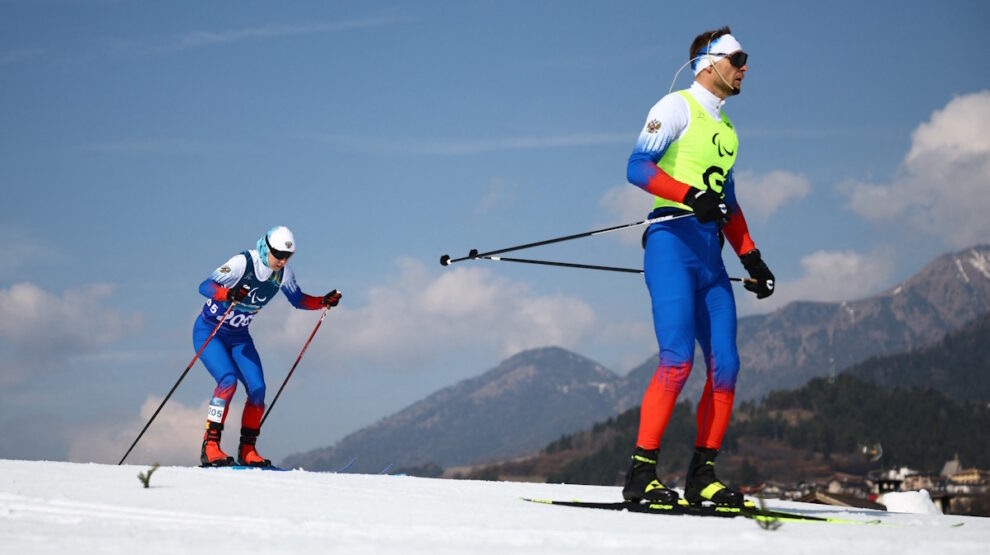    Анастасия Багиян на Паралимпиаде-2026. Фото: REUTERS/Sarah Meyssonnier