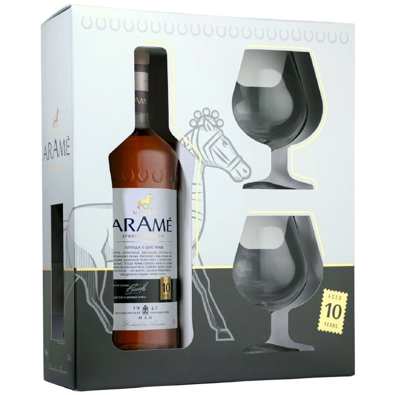 Коньяк Арамэ КС 10 лет. Фото с официального сайта торговой сети
