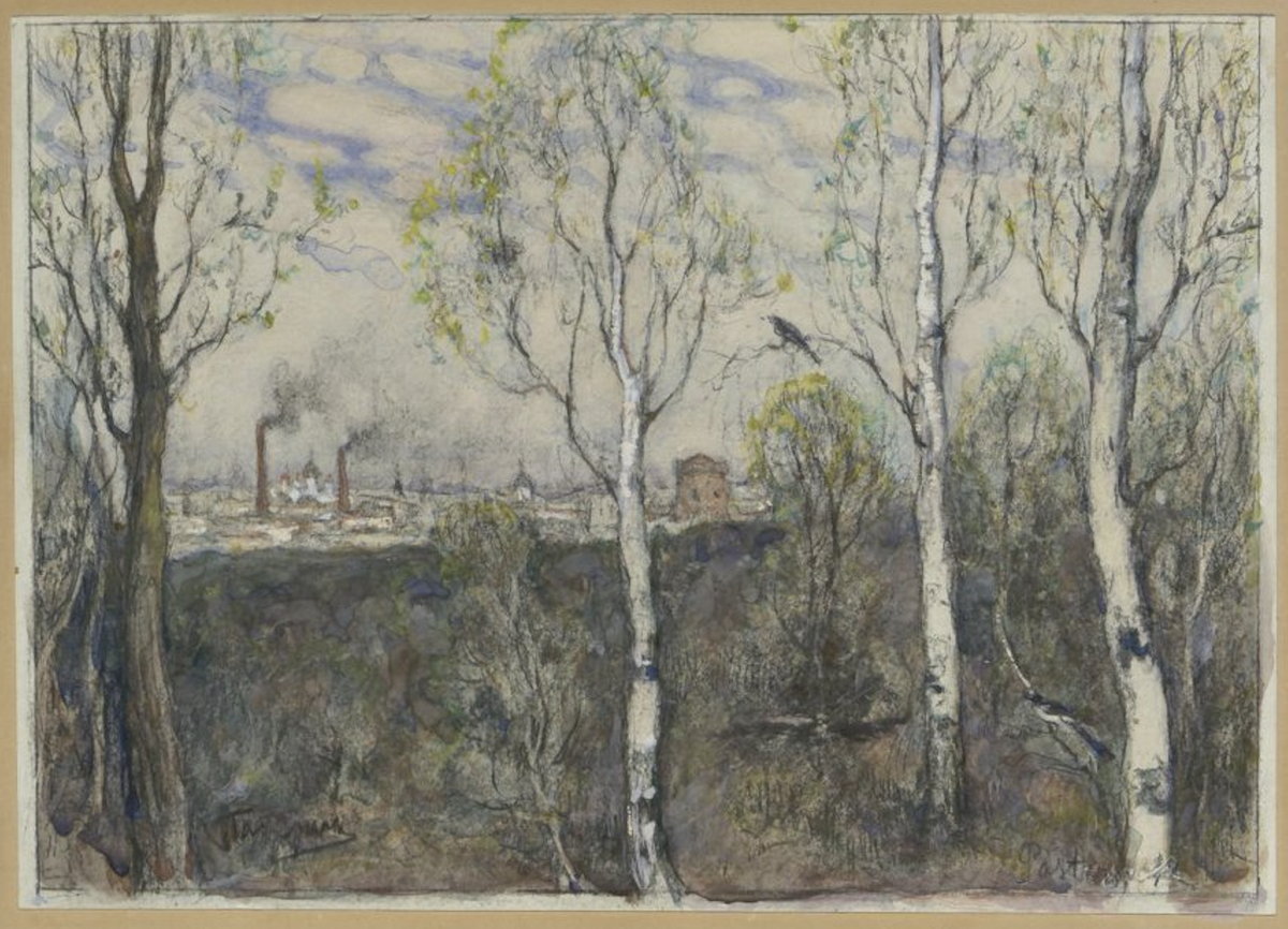 Л.О. Пастернак «Весна». 1917 г. Государственный музей-заповедник Л.Н. Толстого