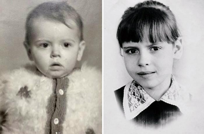 Любовь Толкалина в детстве