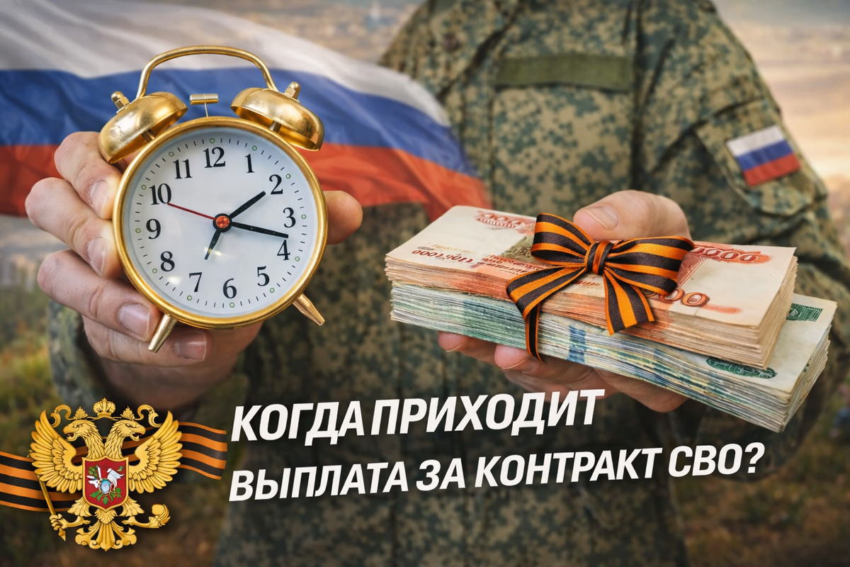 Сроки выплаты за контракт СВО в 2026: этапы, от чего зависят и почему бывают задержки