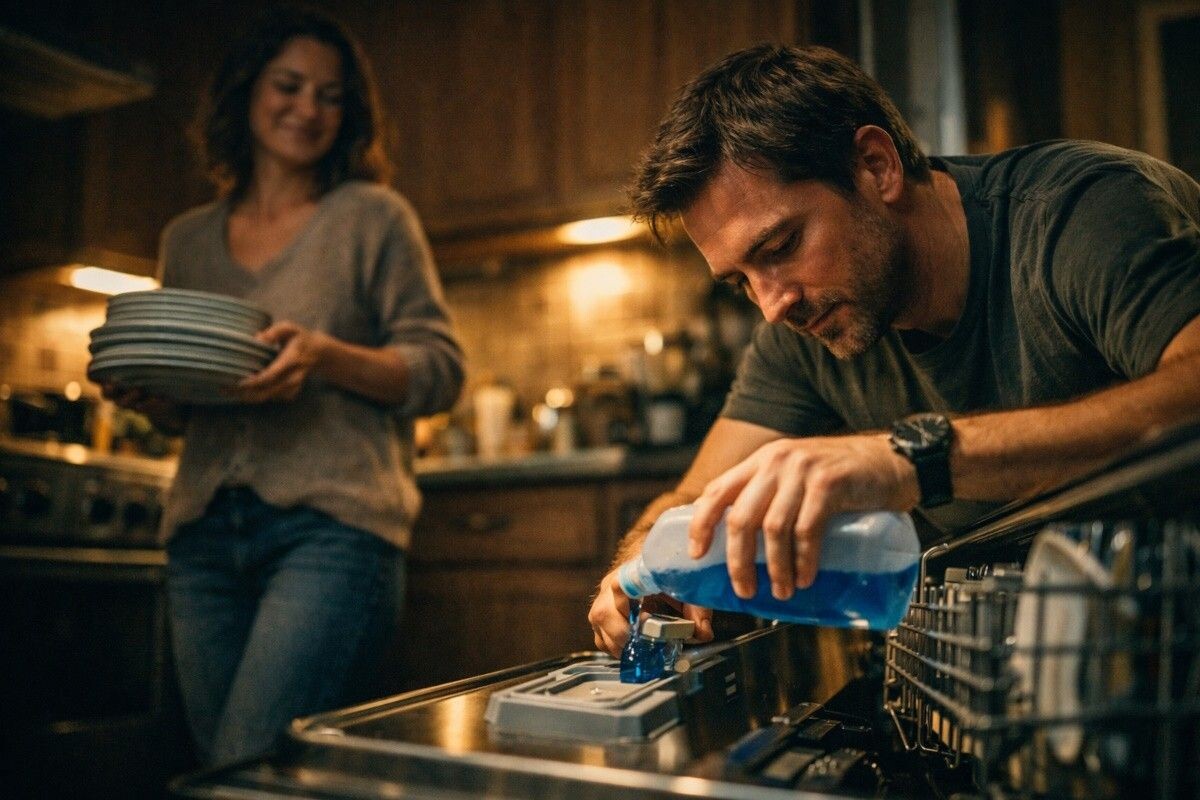 Делить ужасы быта на двоих — это по-взрослому. Источник: нейросеть