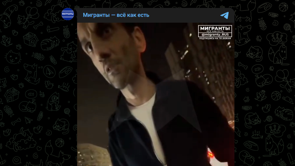 Фото: Telegram-канал "Мигранты — всё как есть"