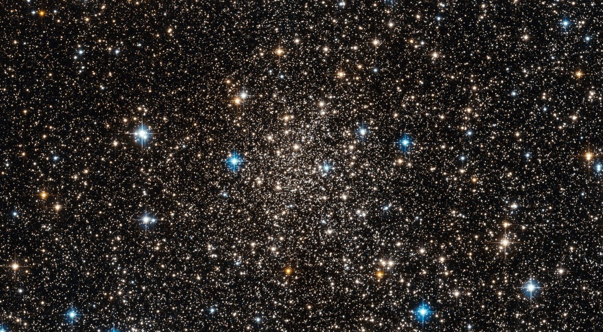    Звезды шарового скопления Djorgovski 1, содержащие только водород и гелий