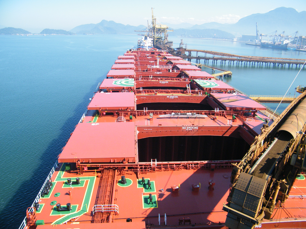 Первая погрузка в Бразилии. 