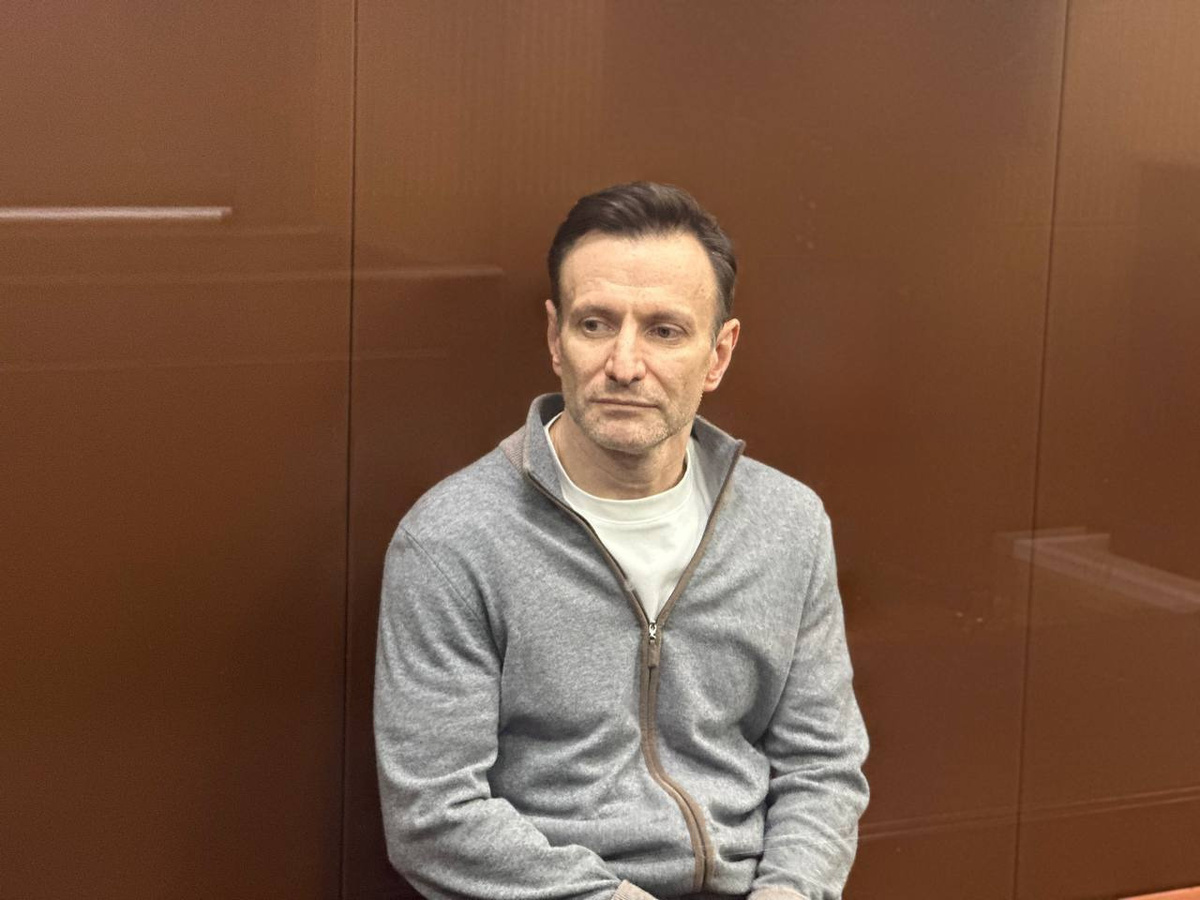     Борис Подольский в зале суда