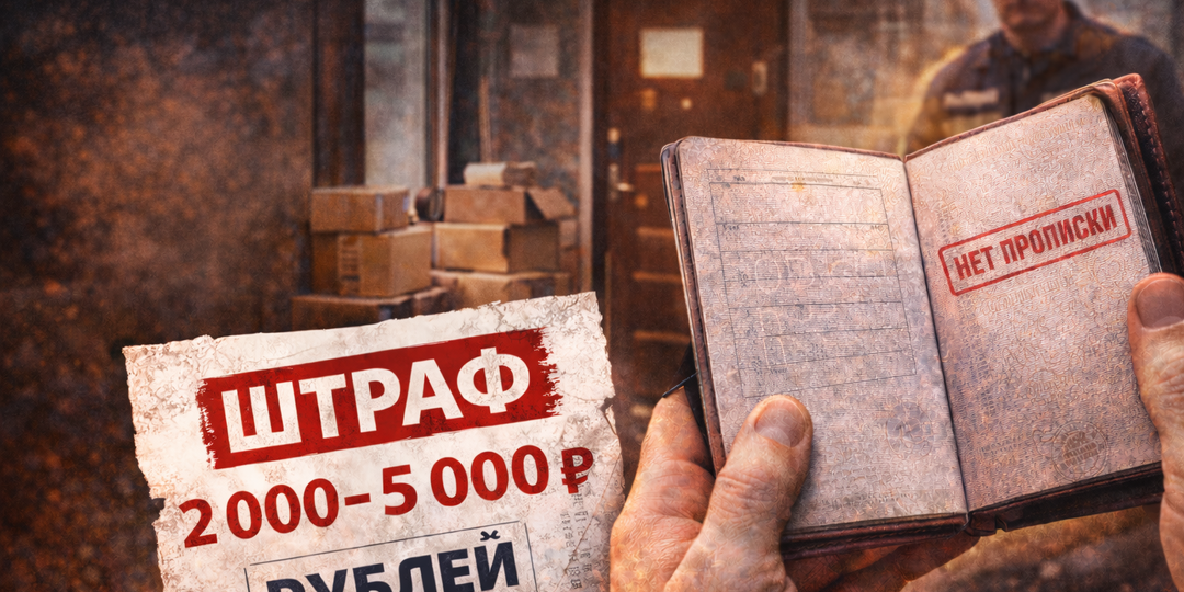 Живёте без регистрации? Вот когда это становится нарушением