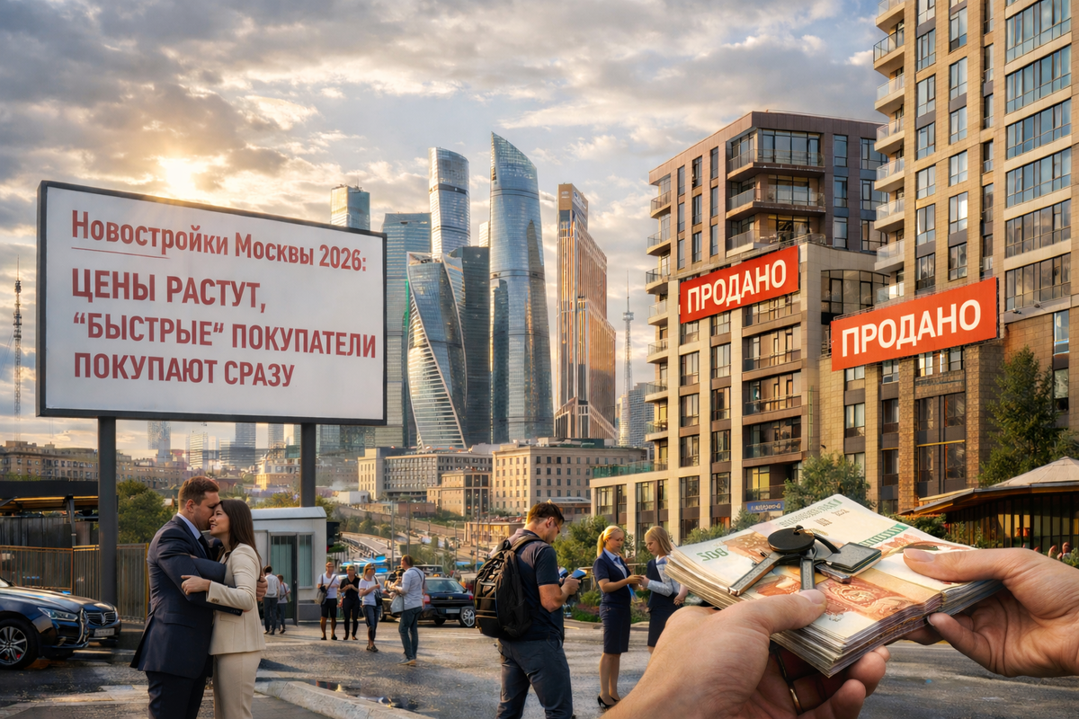 купить квартиру в новостройках г. Москвы и Московской области