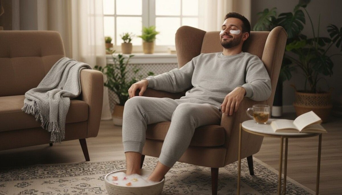 Вообще-то, уход за собой — это еще и приятно. Источник: нейросеть