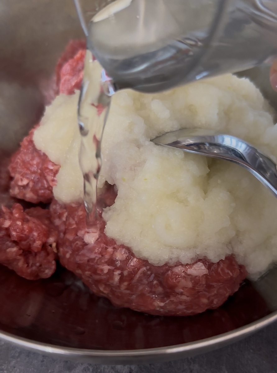 Луковое пюре и ледяная вода-2 главных ингредиента