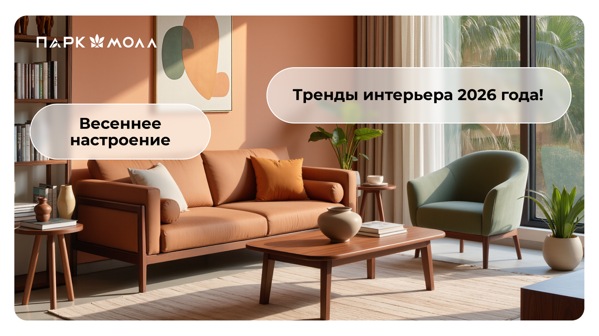 Весеннее настроение в интерьере: тренды 2026 для пробуждения дома!