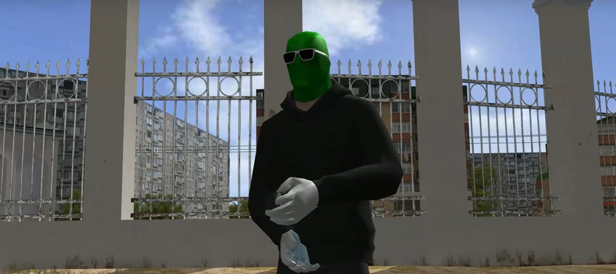 Так выглядит персонаж Чистомэна в игре. Фото: скриншоты из трейлера к игре / BIGPLANE GAMES / vk.com