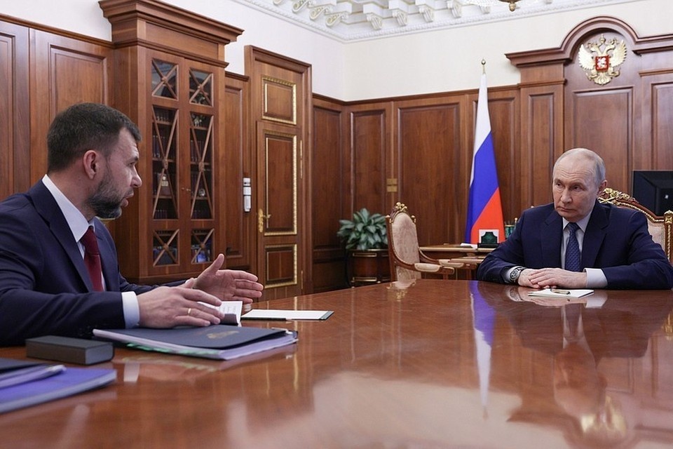    О подвиге бойца сообщил глава ДНР Денис Пушилин. Фото: kremlin.ru