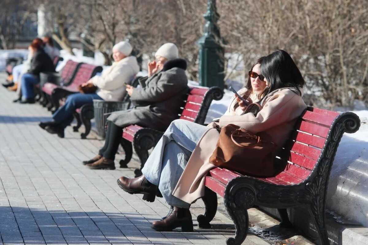    Этот вторник стал самым теплым днем с начала года.