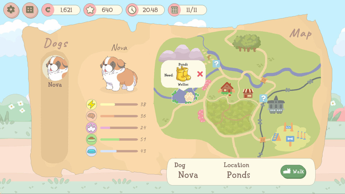    Галерея игры Puppy Park